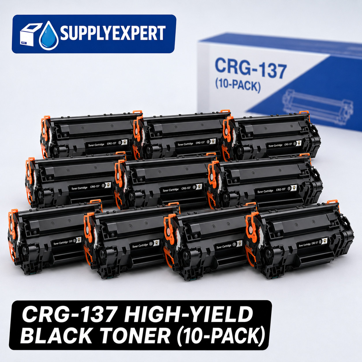 10PK Compatible C137 CRG137 Toner Cartridge for Canon MF227dw MF232w