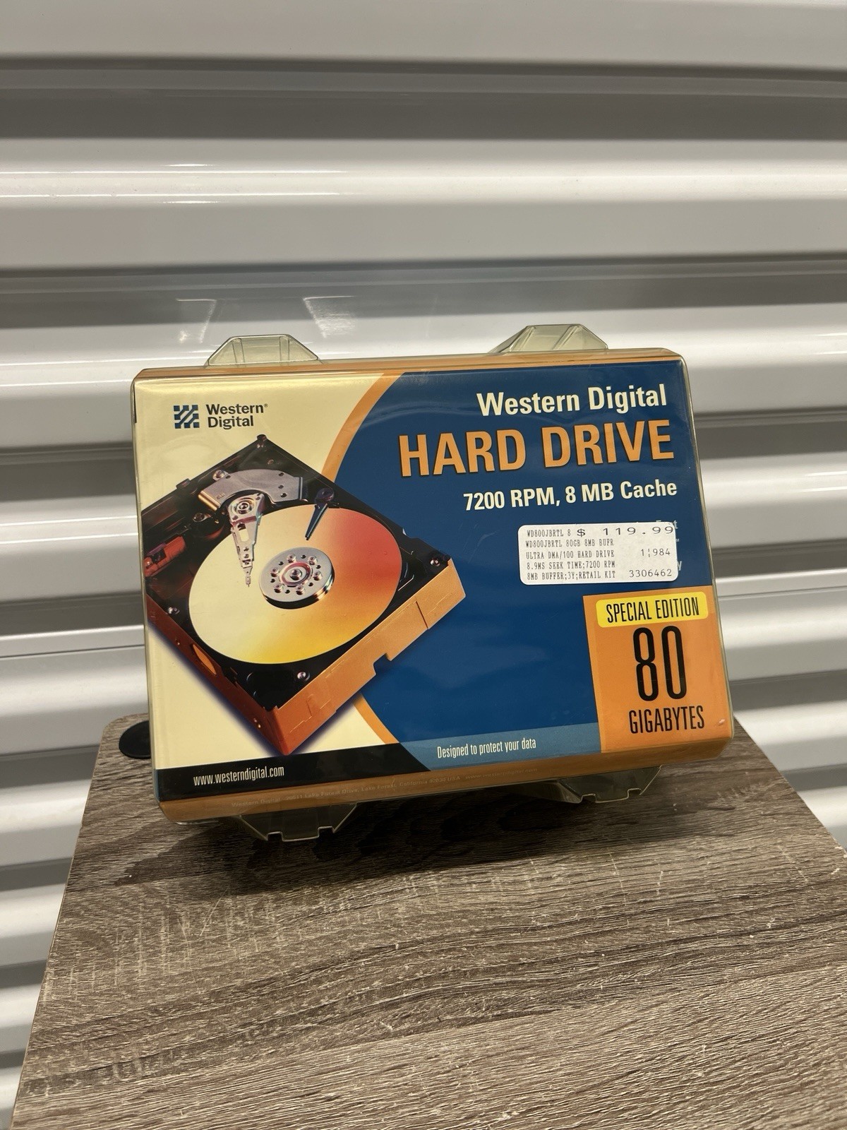IDE NOS Western Digital 80GB Internal Hard Drive 7200RPM 3.5" (WD800JBRTL)