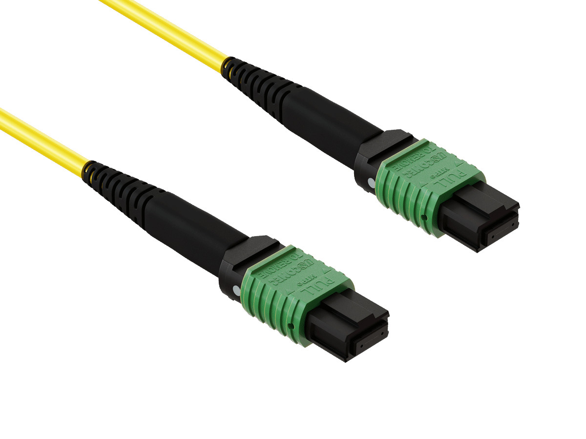 3m OS2 MTP TO MTP/APC 12 Fibers Corning Fiber Trunk Cable Type B Single-Mode ...