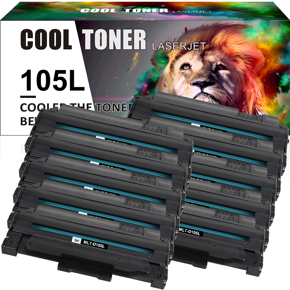 10 MLT D105L Toner For Samsung ML-1910 ML-1915 ML-2525 ML-2545 ML-2580n