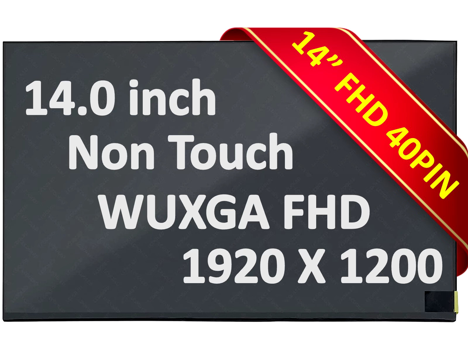 Tested LCD Screen NV140WUM-N43 14" FHD LED FAST SHIP 1920x1200 Matte New
