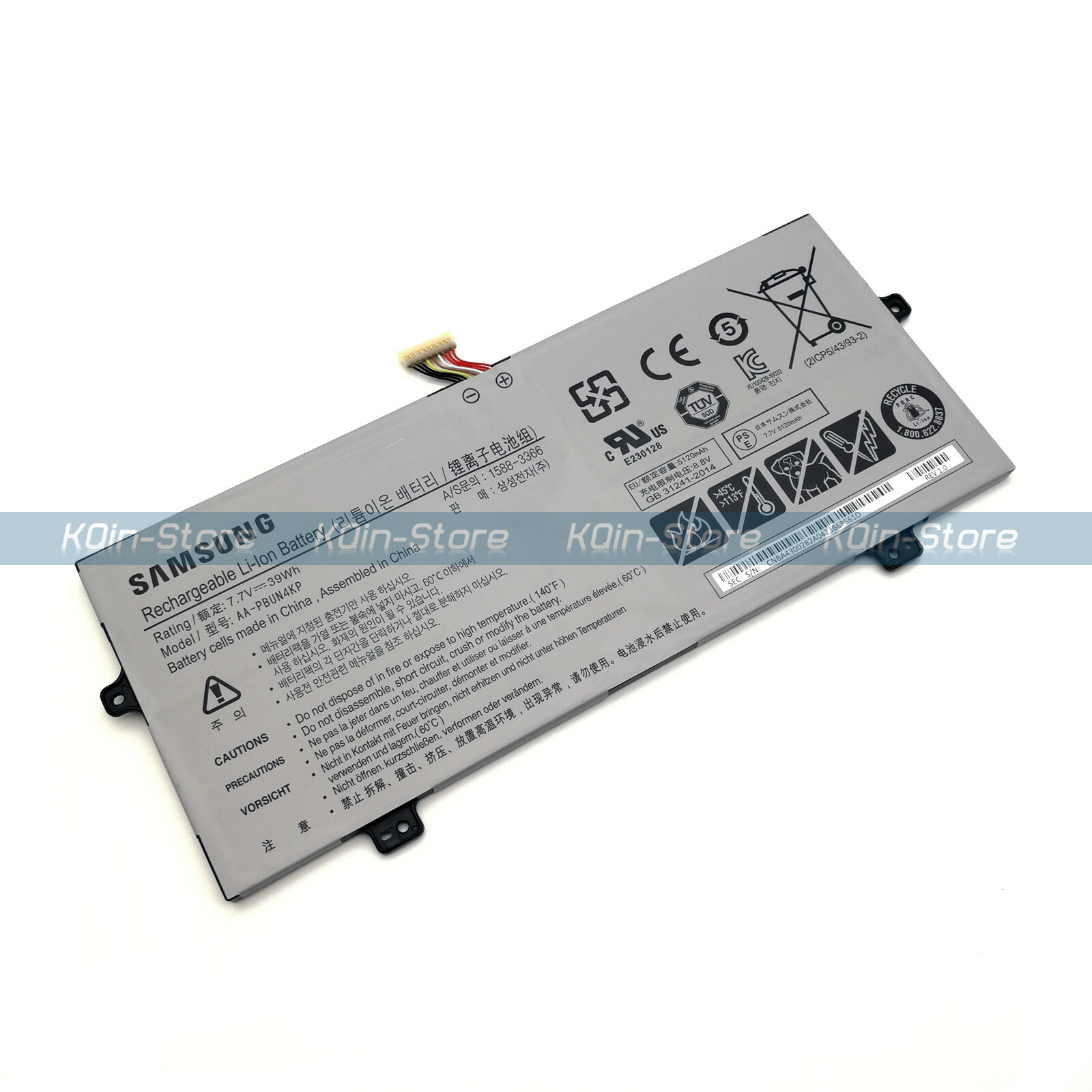 Genuine AA-PBUN4KP Battery for Samsung Notebook 9 Pen 930QAA NP930QAA NT930QBE 