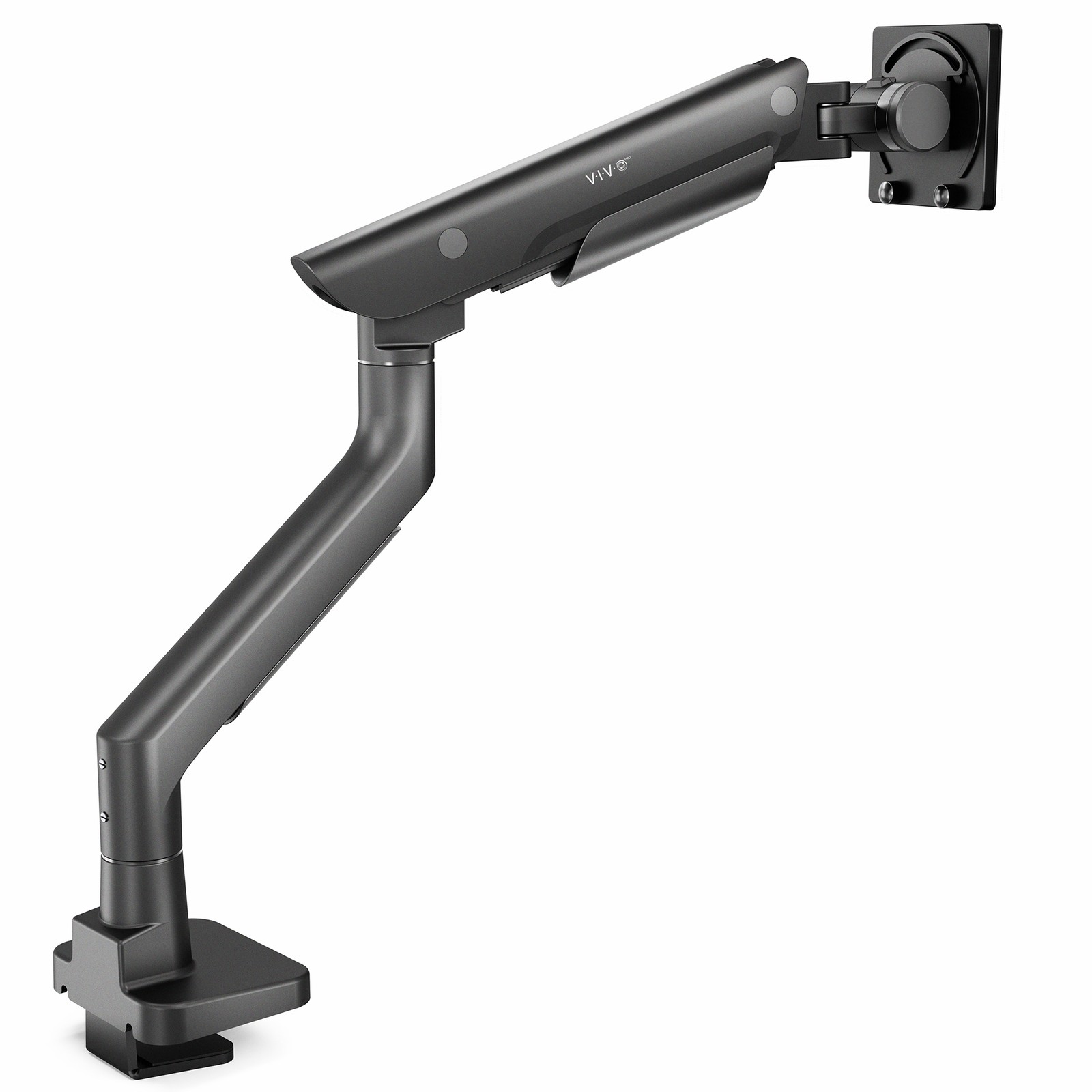 VIVO PRO Pneumatic Single Ultrawide Monitor Mount, 24”-57” Screens, 59.4 lbs