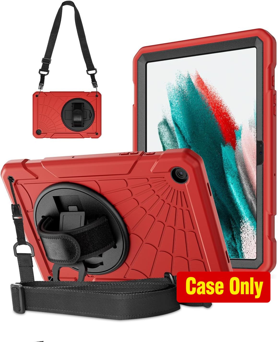 Case for Samsung Galaxy Tab A9+ 11 Inch, Shockproof with Hand Strap and Pen Hold
