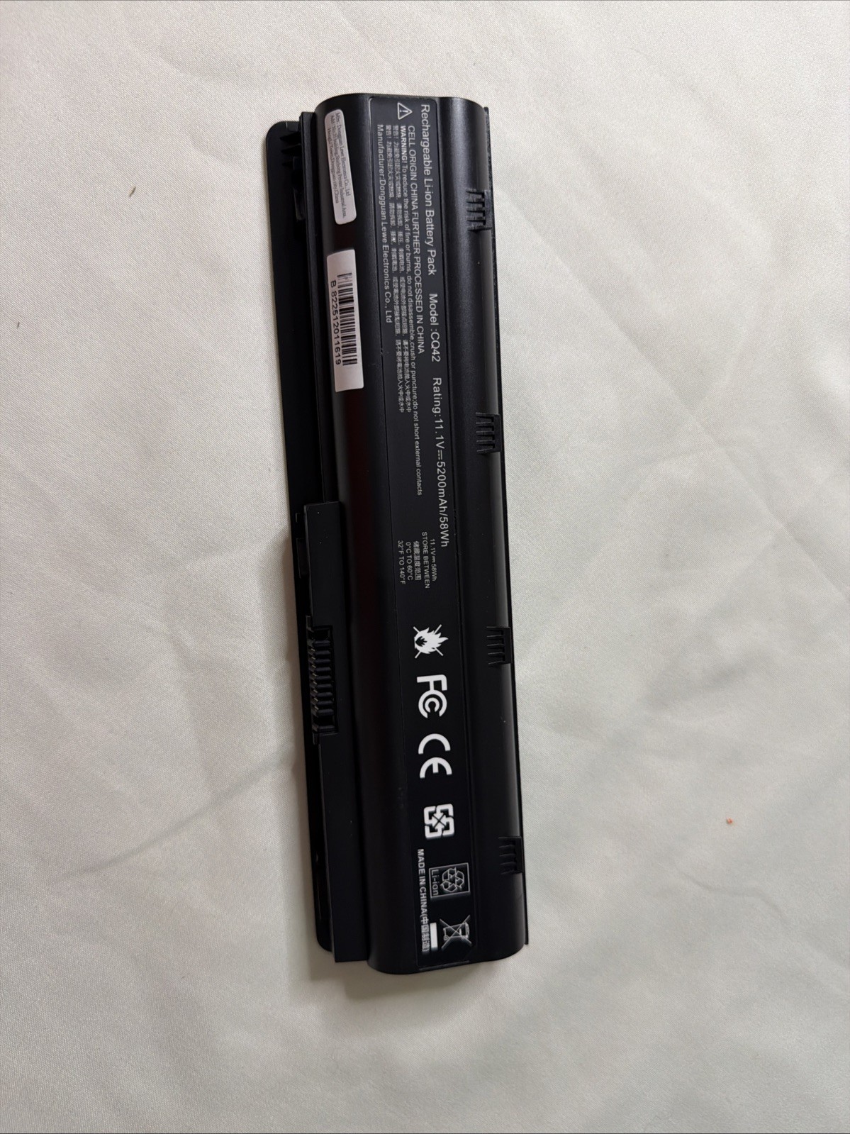 Battery/Charger for HP MU06 593553-001 CQ56 CQ62 CQ32 CQ42 G62 G56 G72 g4 G6 G7 
