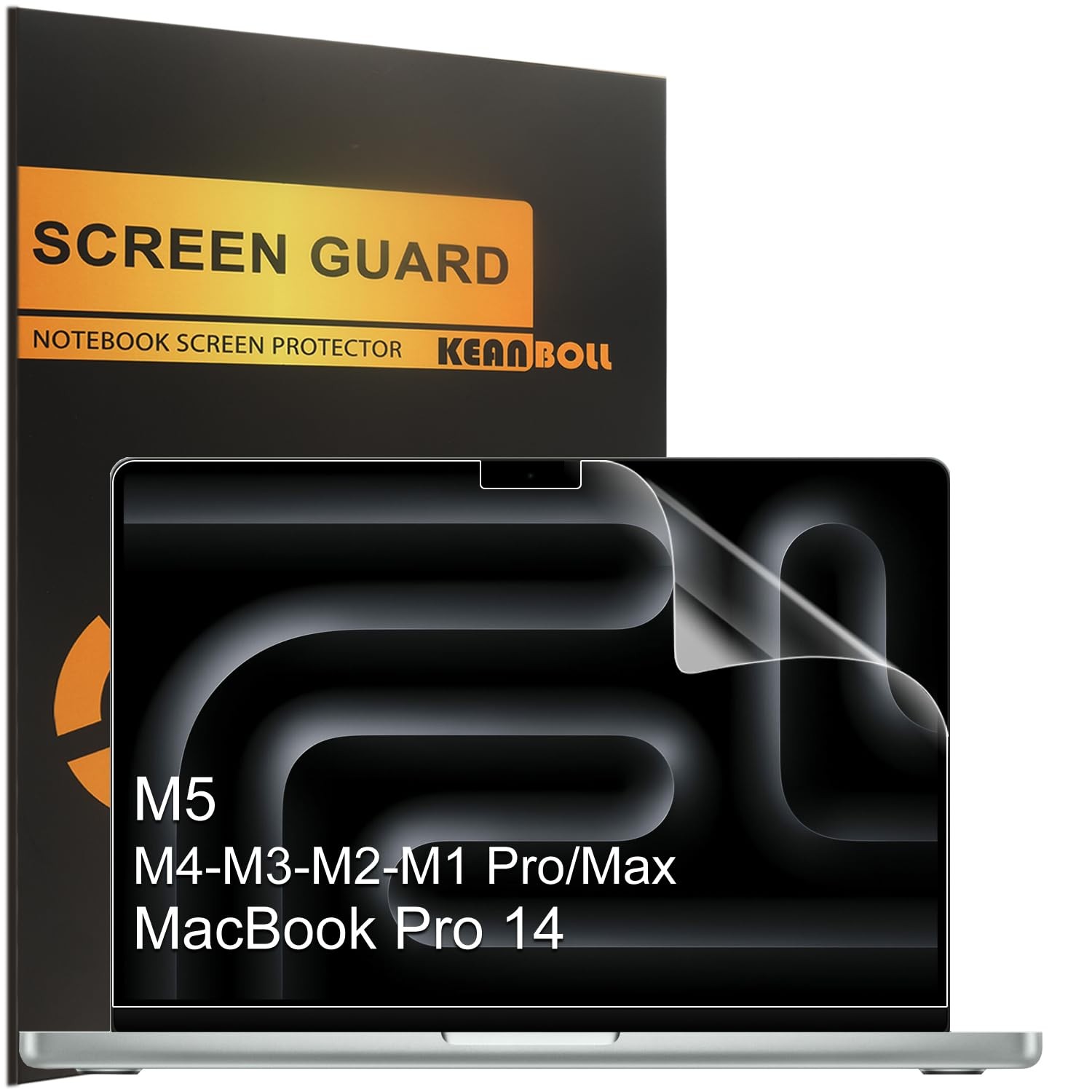 KEANBOLL 3 Pack Designed for MacBook Pro 14 Inch Screen 14.2 inch 