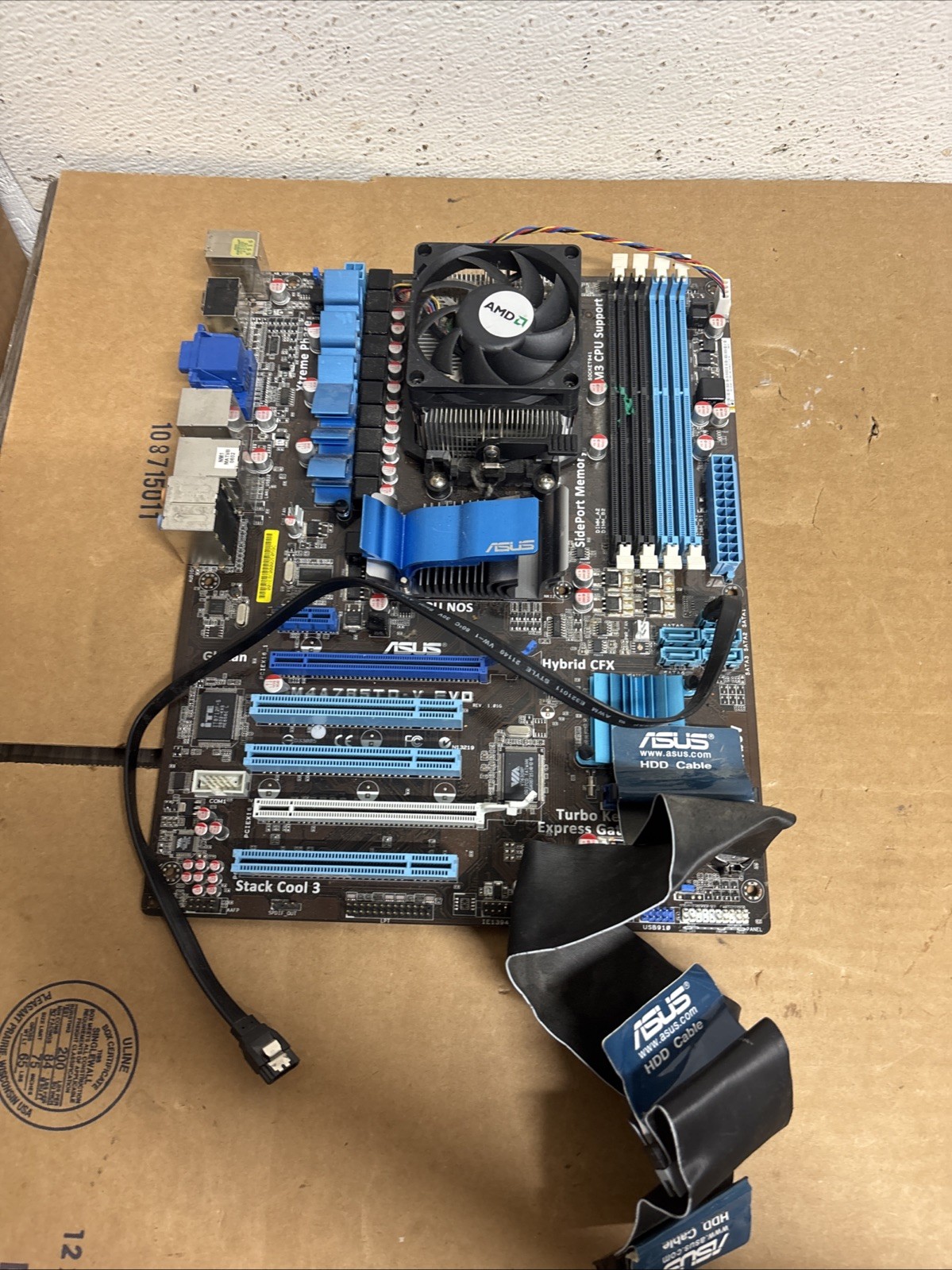 ASUS M4A785TD-V EVO, Socket AM3, AMD Motherboard #E2