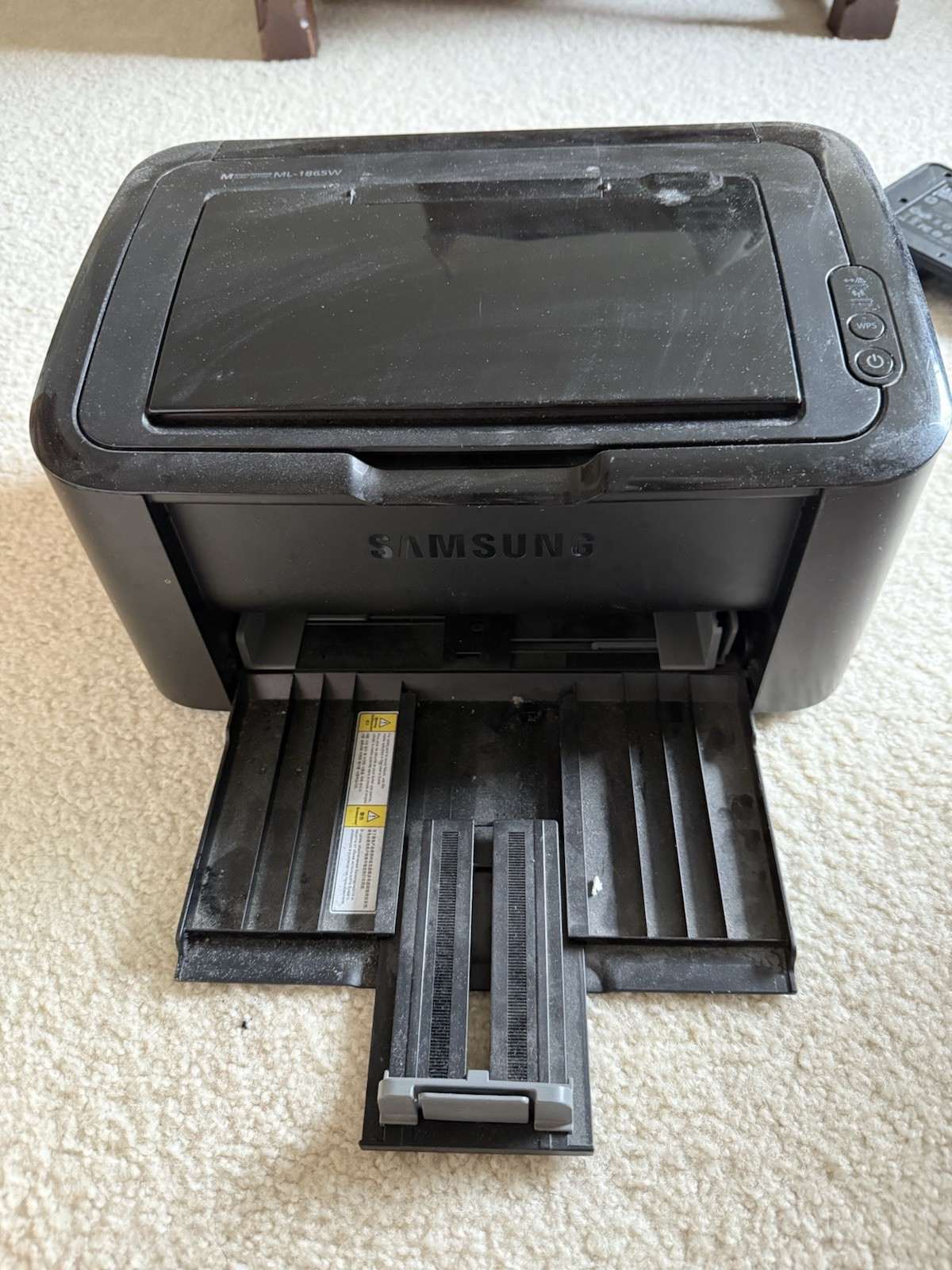 Samsung ML-1865W Monochrome Wi-Fi  Compact Laser Printer - READ DESCRIPTION