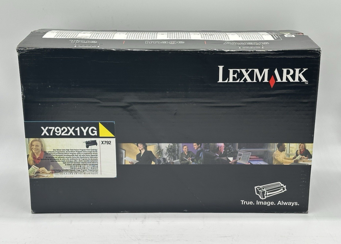 Lexmark X792X1YG Yellow Original Toner Cartridge