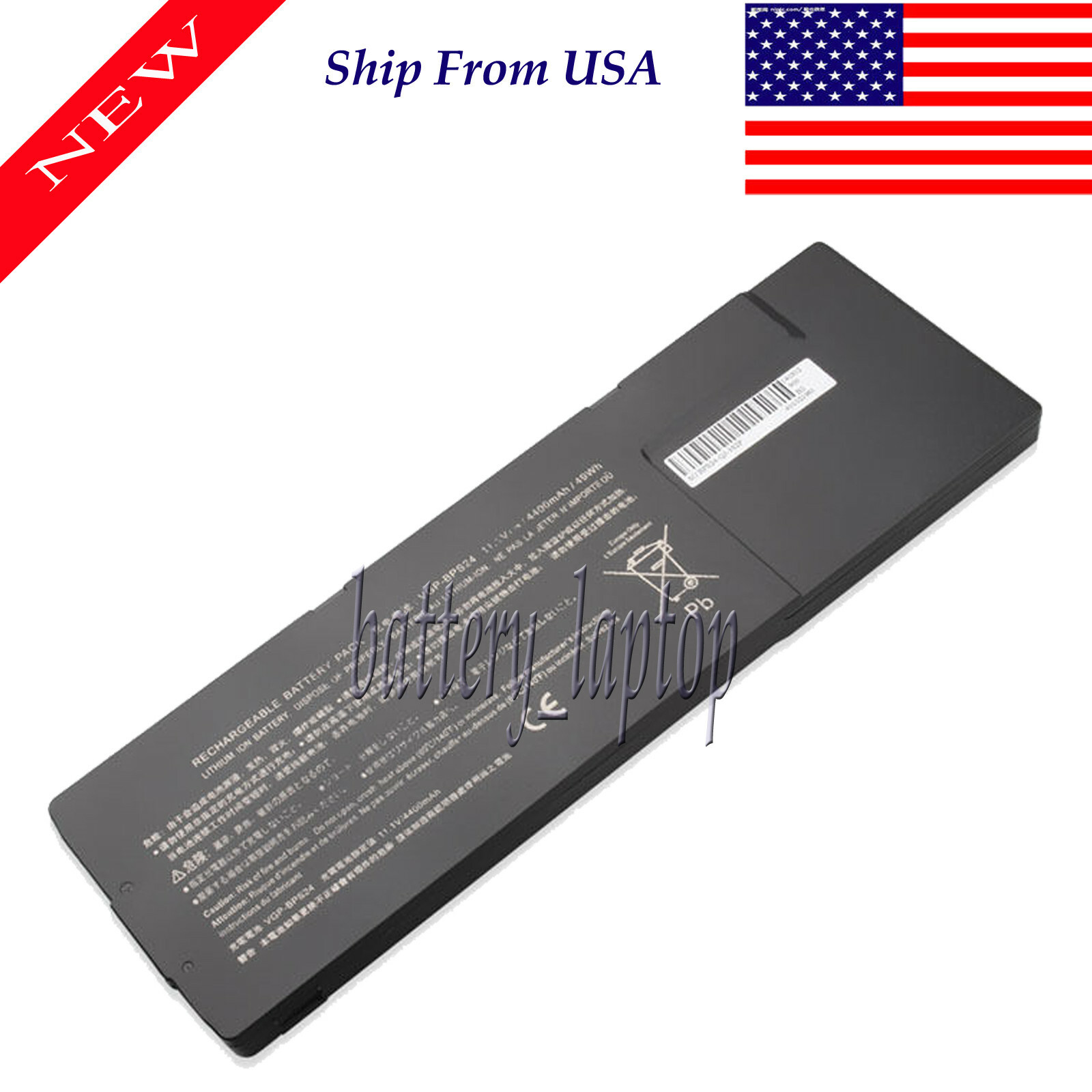 Laptop Battery for Sony VAIO SVS Series SVS131 SVS151 SVT VPC-SB VPC-SD Series