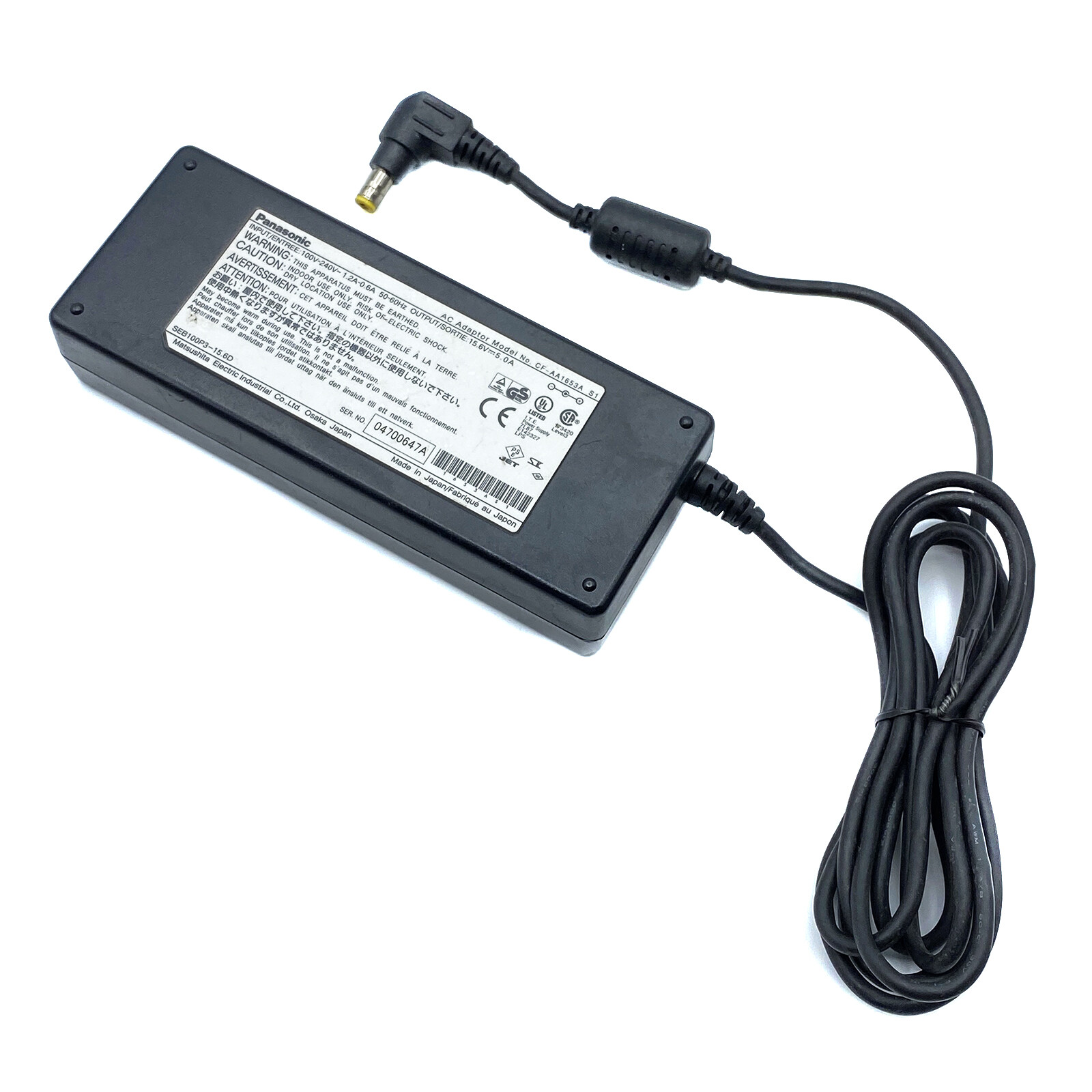 Original Panasonic AC Adapter Charger for Toughbook CF-29 CF-30 CF-31 n/PC