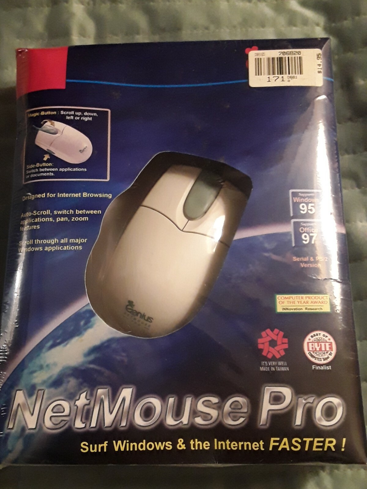 GENIUS NETMOUSE PRO NEW IN BOX SEALED