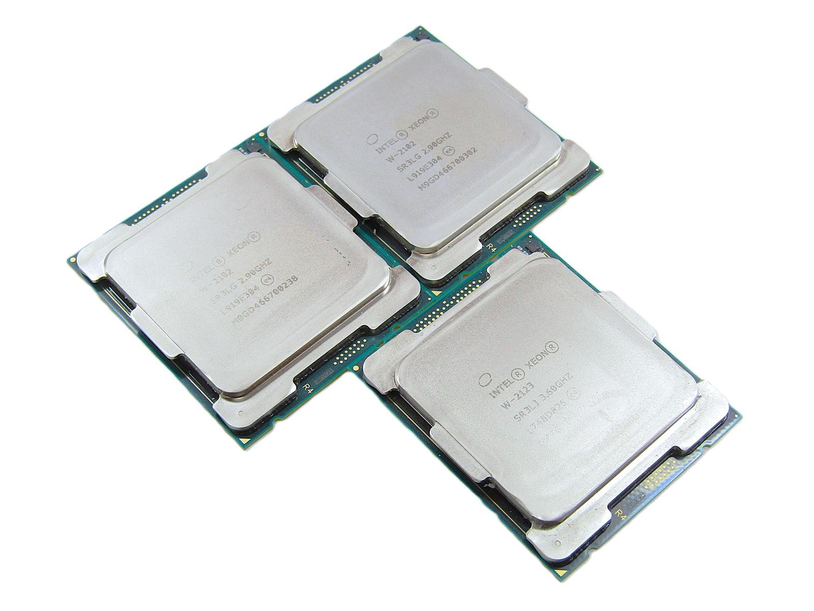 3x Intel Quad Core Xeon W Server CPUs | Socket LGA2066 | 2x SR3LG, 1x SR3LJ