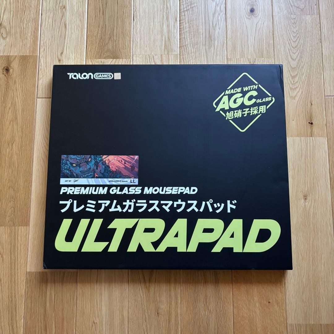 TALONGAMES ULTRAPAD P2 Glass Mouse Pad 490x420mm Pre-owned