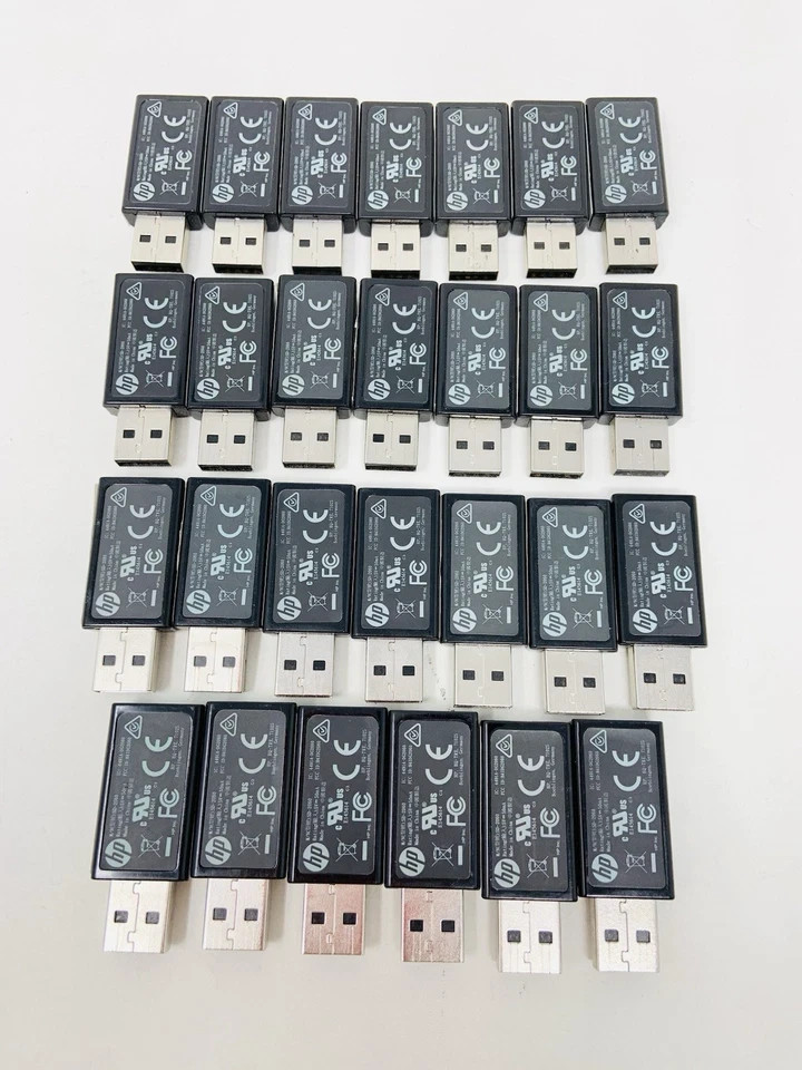 LOT OF 27: HP SD-2060 USB RECEIVER DONGLE ADAPTER FOR HP WIRELESS KEYBOARD MOUSE