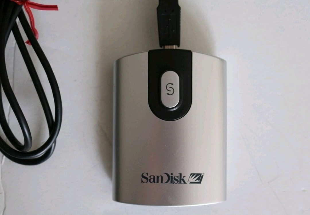 SANDISK IMAGEMATE 5 IN 1 CARD READER USB TESTED #SDDR-99 V4, User Guide & CD Inc