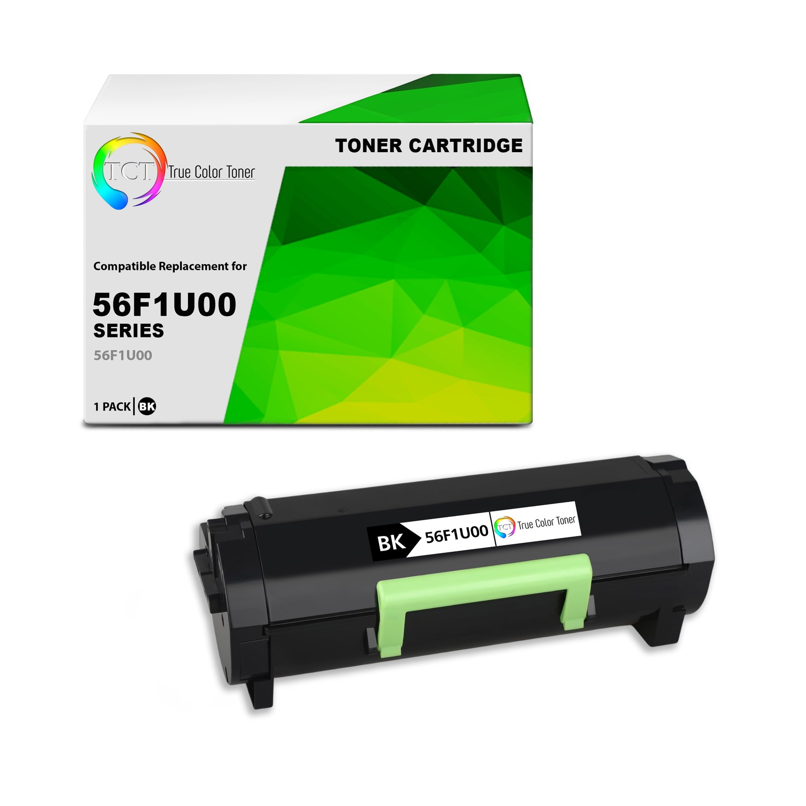 TCT Compatible Black UHY Toner Cartridge Replacement for Lexmark 56F1U00 –