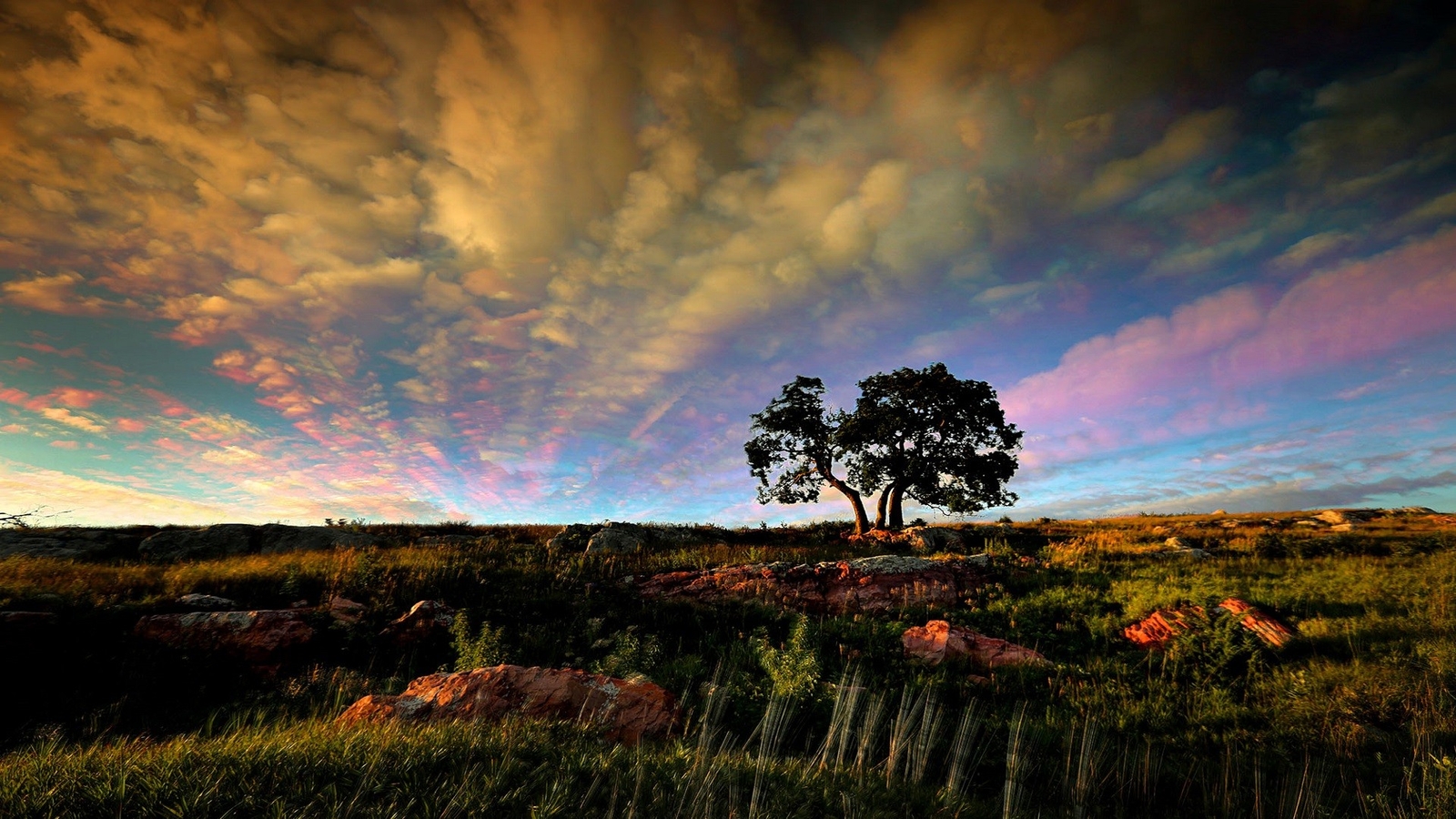 Landscape nature sky Custom Gaming Mat Desk