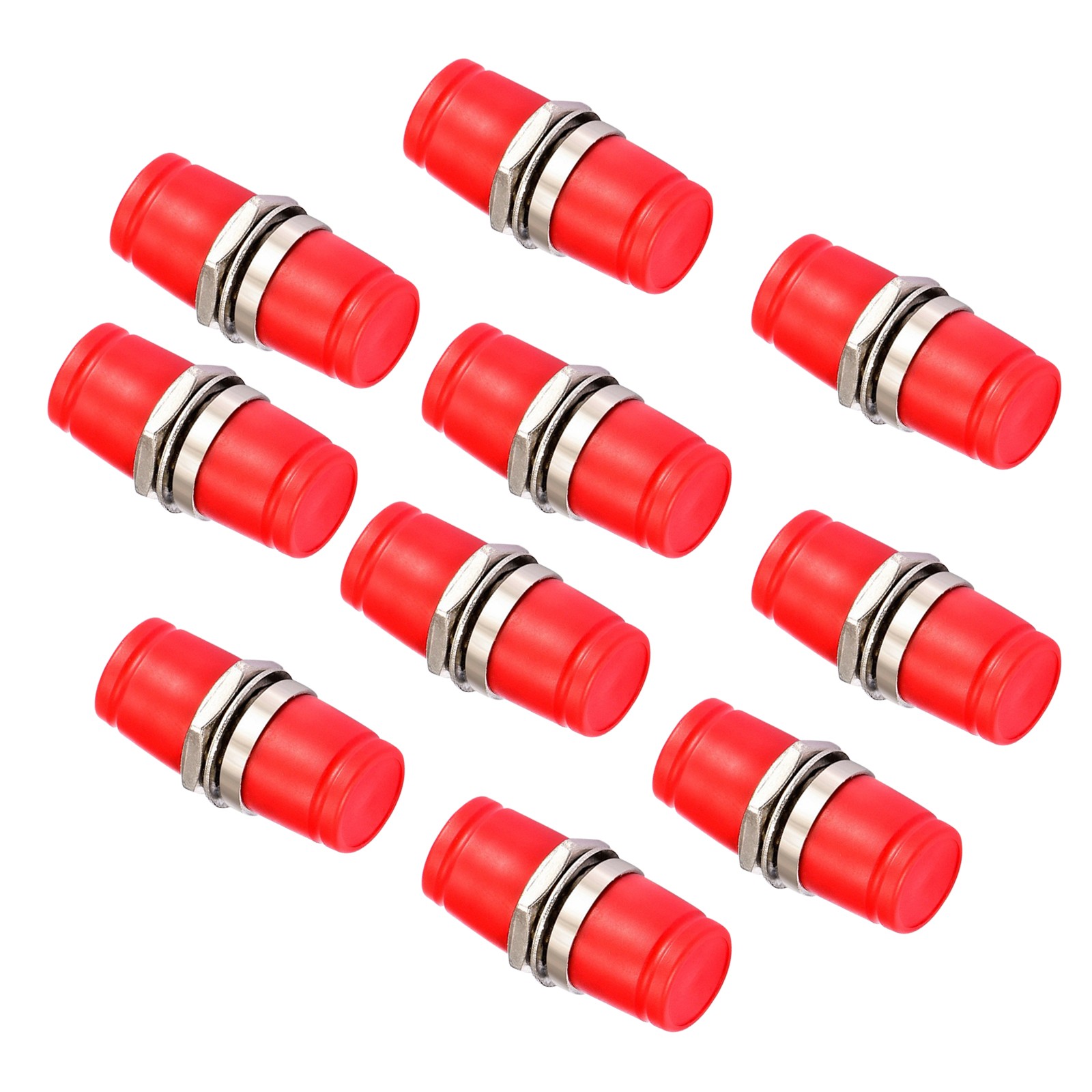 10 Pcs Fiber Optic FC-FC/APC Adapter Coupler Connector Female to Female C