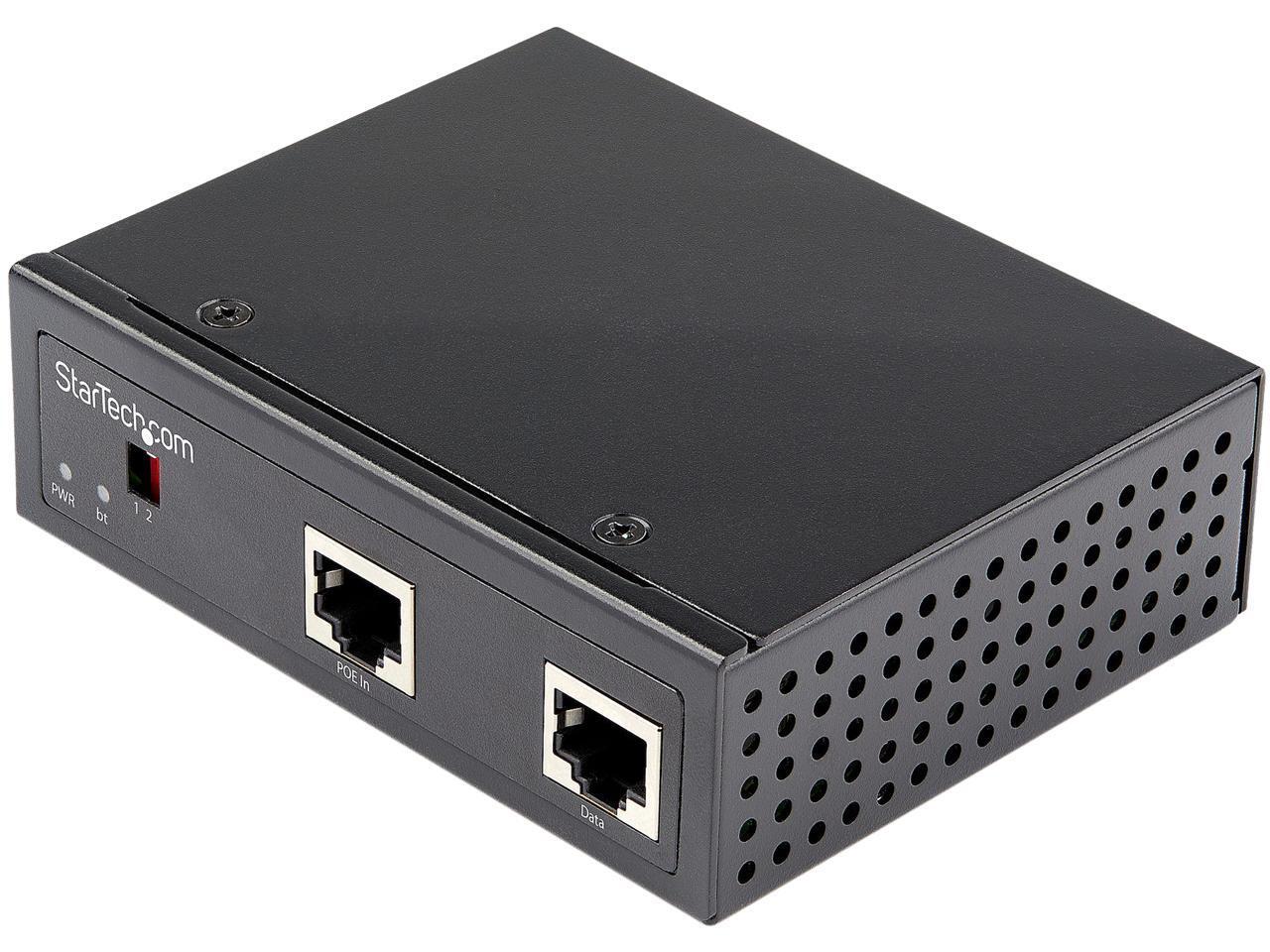 StarTech.com POESLT1G48V Industrial Gigabit PoE Splitter - 90W High Speed Power