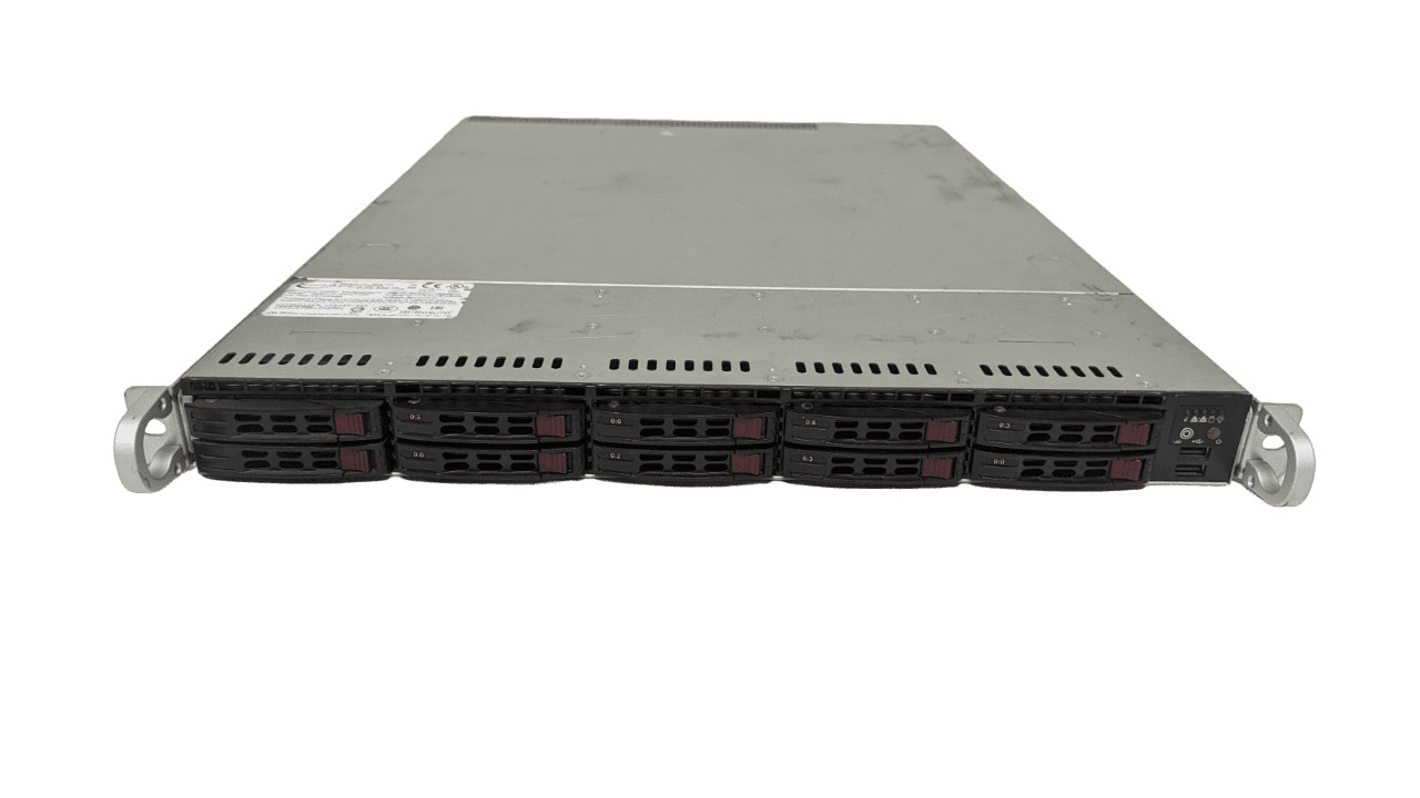 Supermicro 1U 10 SFF X10DRW-i 2x E5-2680 v3 2.5GHz 12-Core 128gb