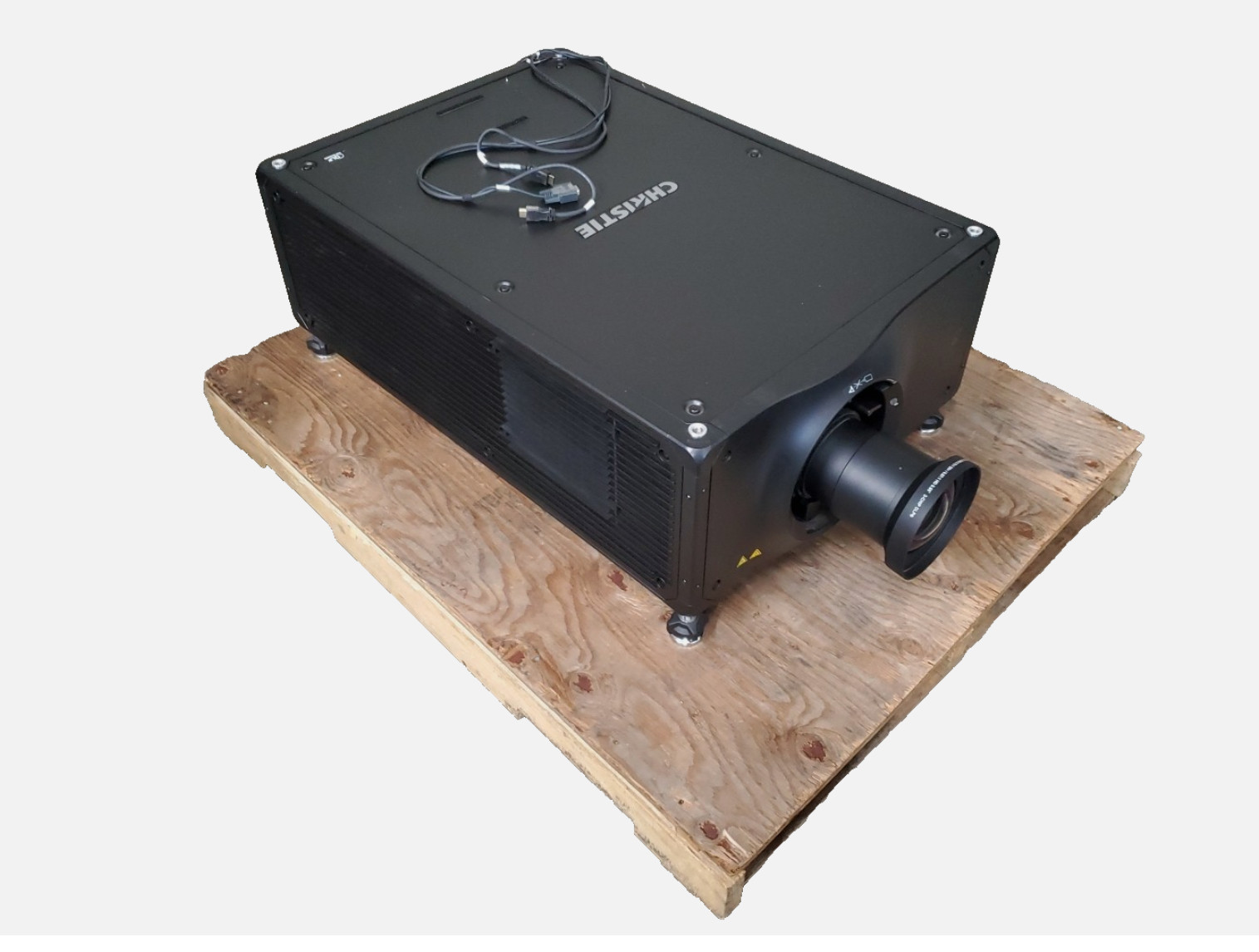 Christie Crimson HD25 25K Lumen IP5X Laser Projector  500 Laser Hours With Lens