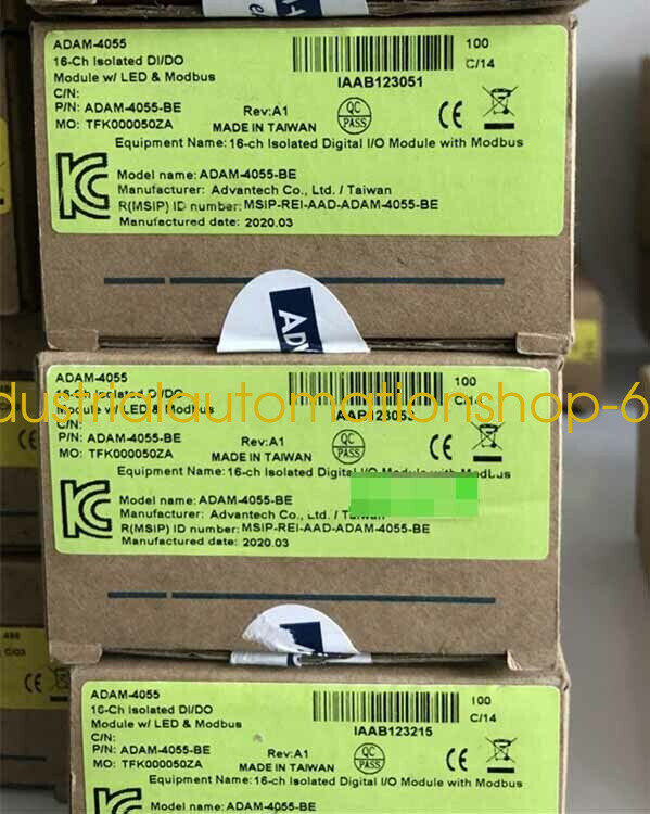 1PCS NEW Advantech ADAM-4055 ADAM-4055-BE 16-Ch Isolated DI/DO Module DHL/FedEX