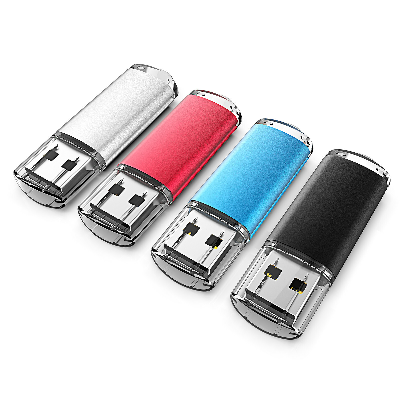 4 Pack/Lot USB Flash Drive 16GB Memory Sticks Storage Blank Media Thumb U Disk