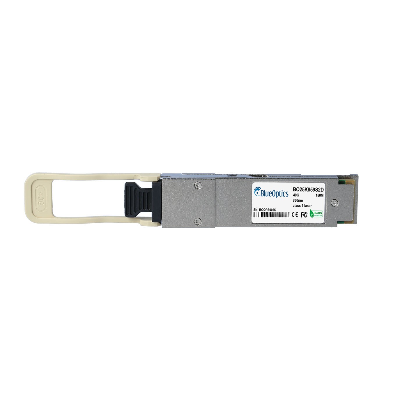 Allied Telesis AT-QSFPSR4 Compatible BlueOptics QSFP BO25K859S2D