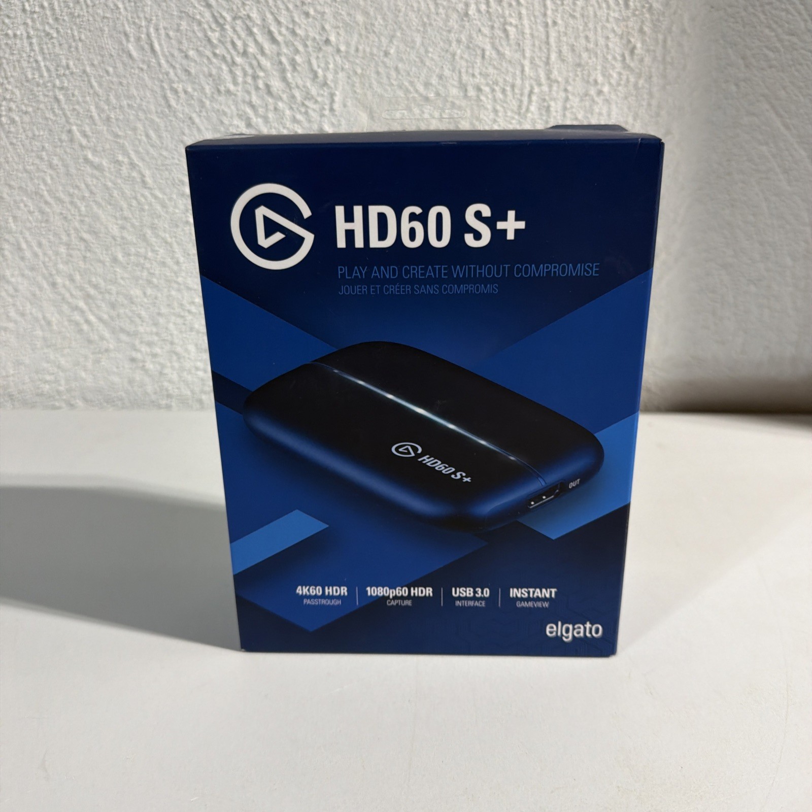 Elgato HD60 S+ External Capture Card, Stream and Record in 1080p60 Brand New