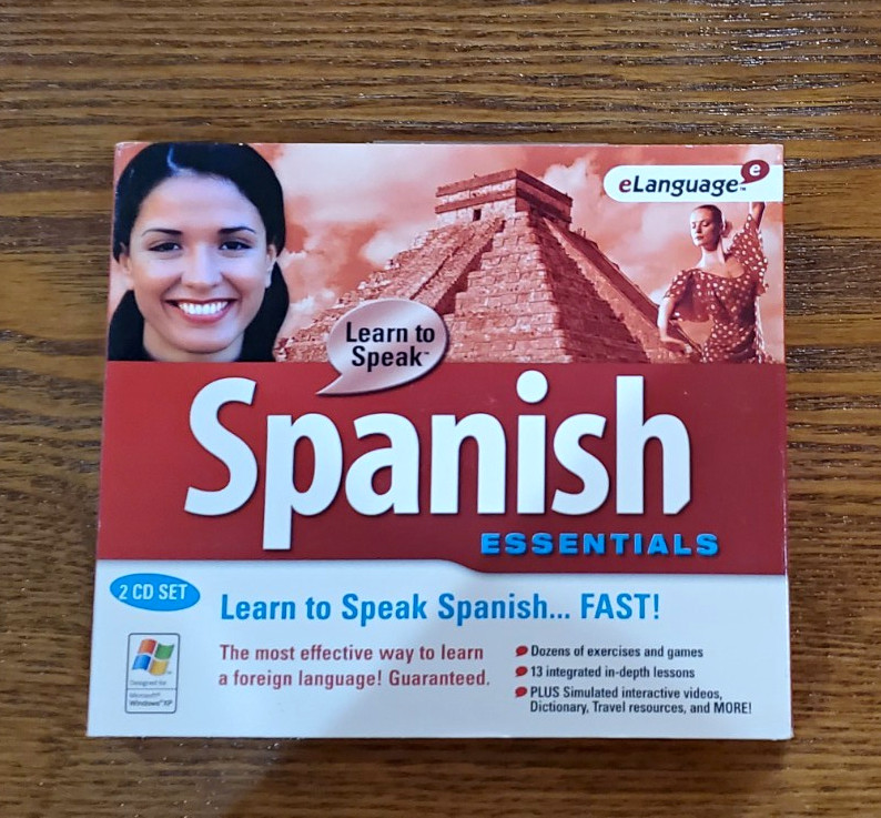 eLanguage Learn to Speak Spanish Essentials CD for Windows 95/98