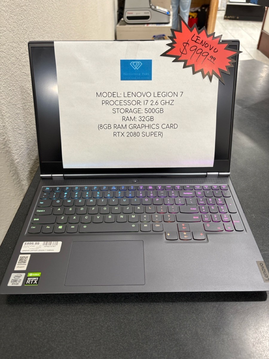 LENOVO LEGION 7 15IMH05 (HPS015767)