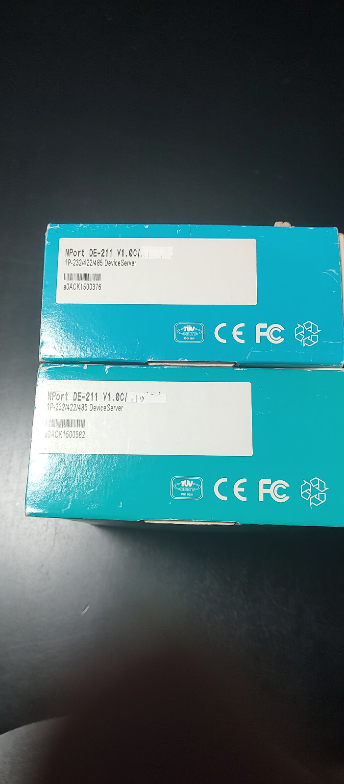 MOXA Tech. DE-211, NPort Exp. RS-232/422/485 Device Srvr, converter, 2 available
