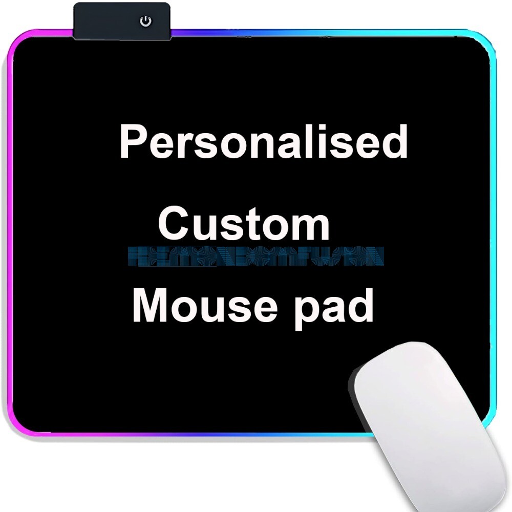 Personalised Custom Picture / logo DIY Unique Mouse Pad Table Play Mat 30*25 CM