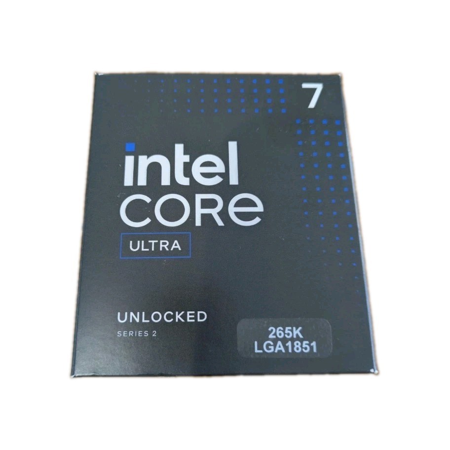Intel Core Ultra 7 265K CPU Desktop Processor LGA 1851 20-Core - New