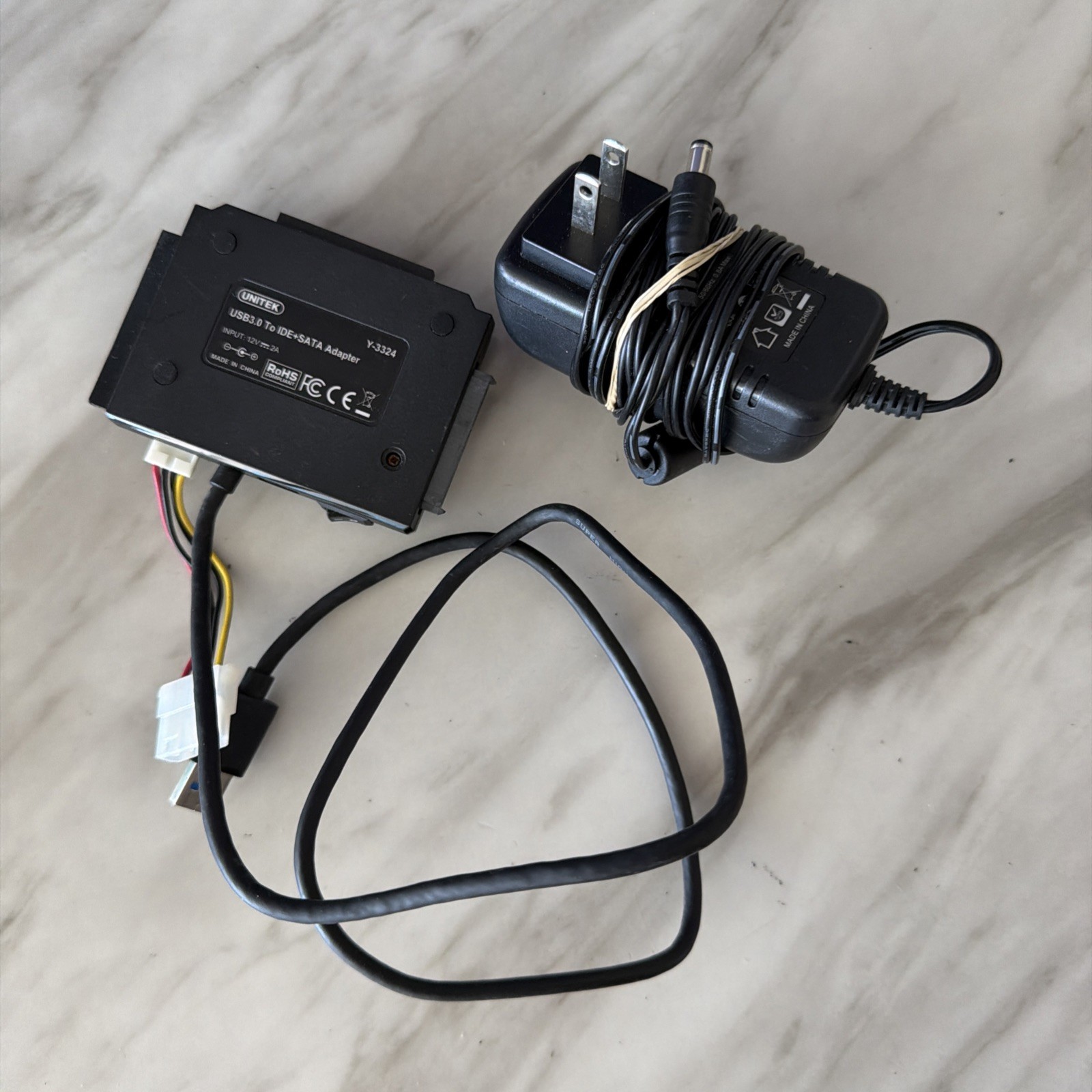 Unitek 3324 USB C 3.0 Adapter, Universal IDE Hard Drive Sata
