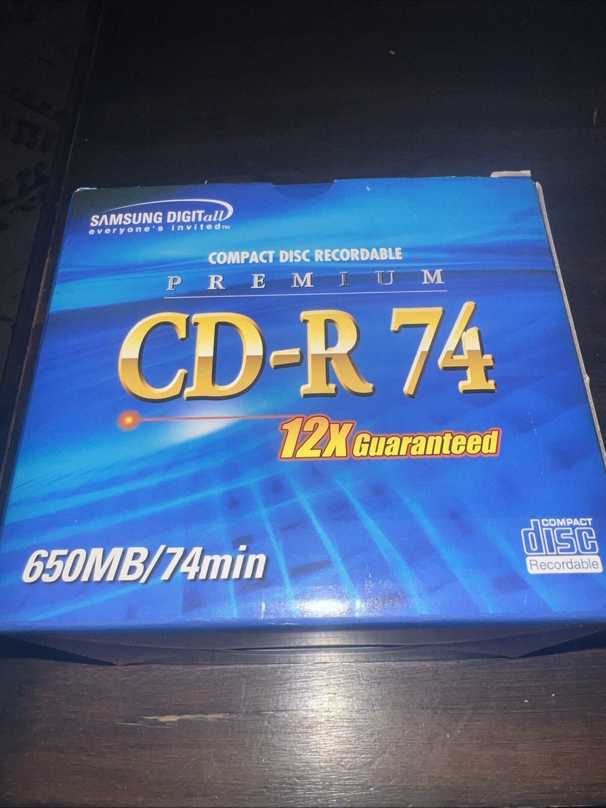 Samsung Digitall CD Recordable Premium CD-R74 10pck 650MB/74MIN