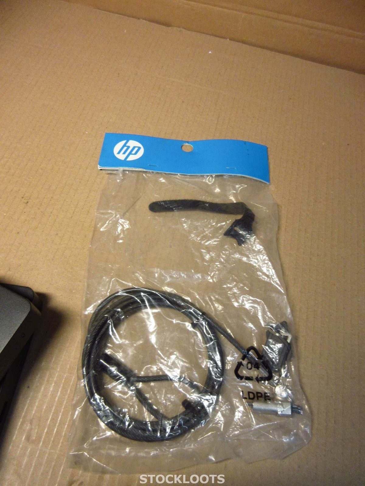 HP H4D73AA Ultraslim Keyed 1.8 m Security Cable Lock NUOVO NEW NEW IN PLASTIC