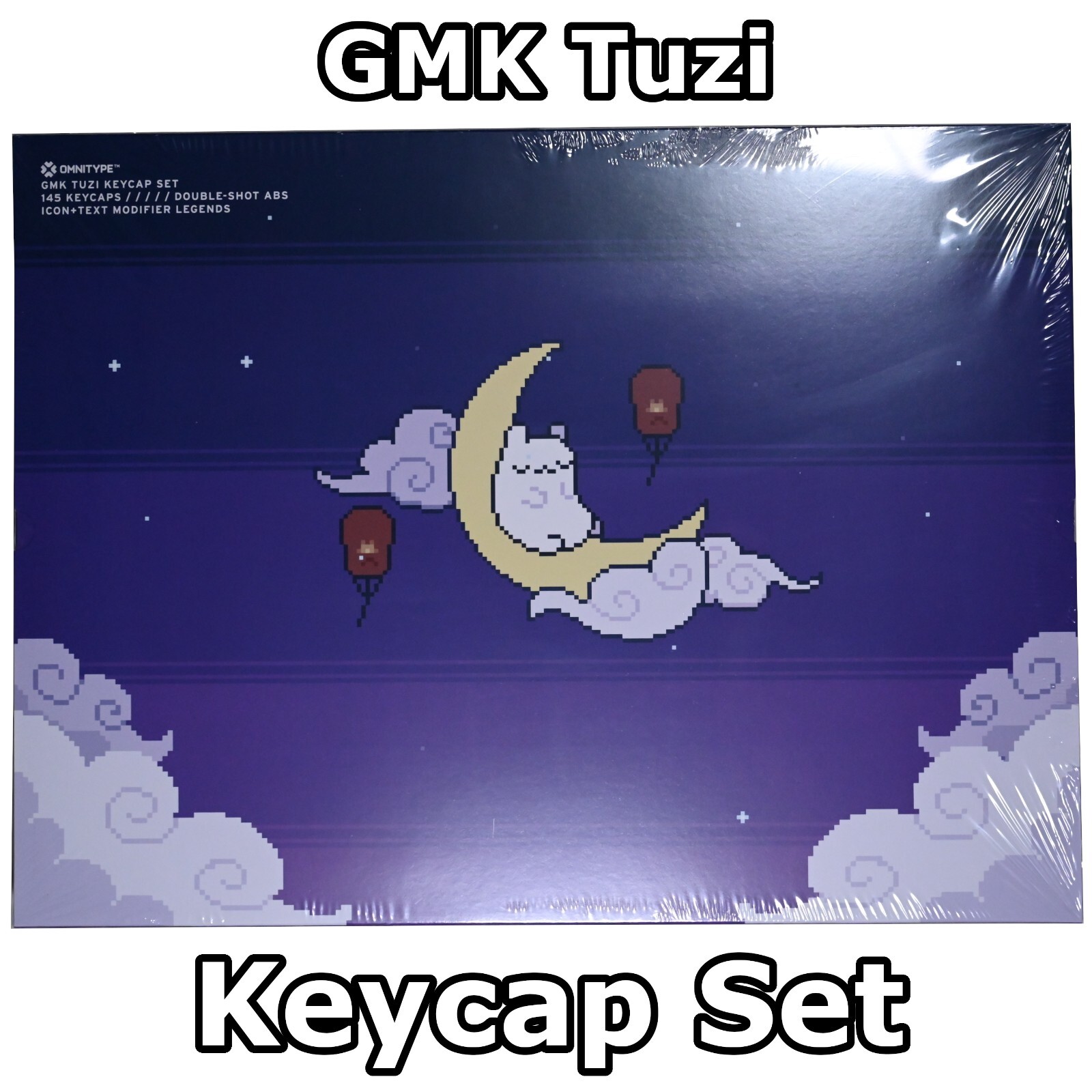 GMK Tuzi - SEALED Base Keycap SET - Double Shot ABS Keycaps For Keyboards