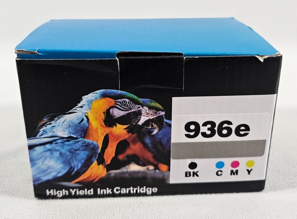 For HP 936e 936 4x Ink Cartridge Black Cyan Magenta Yellow OfficeJet Pro 9120e