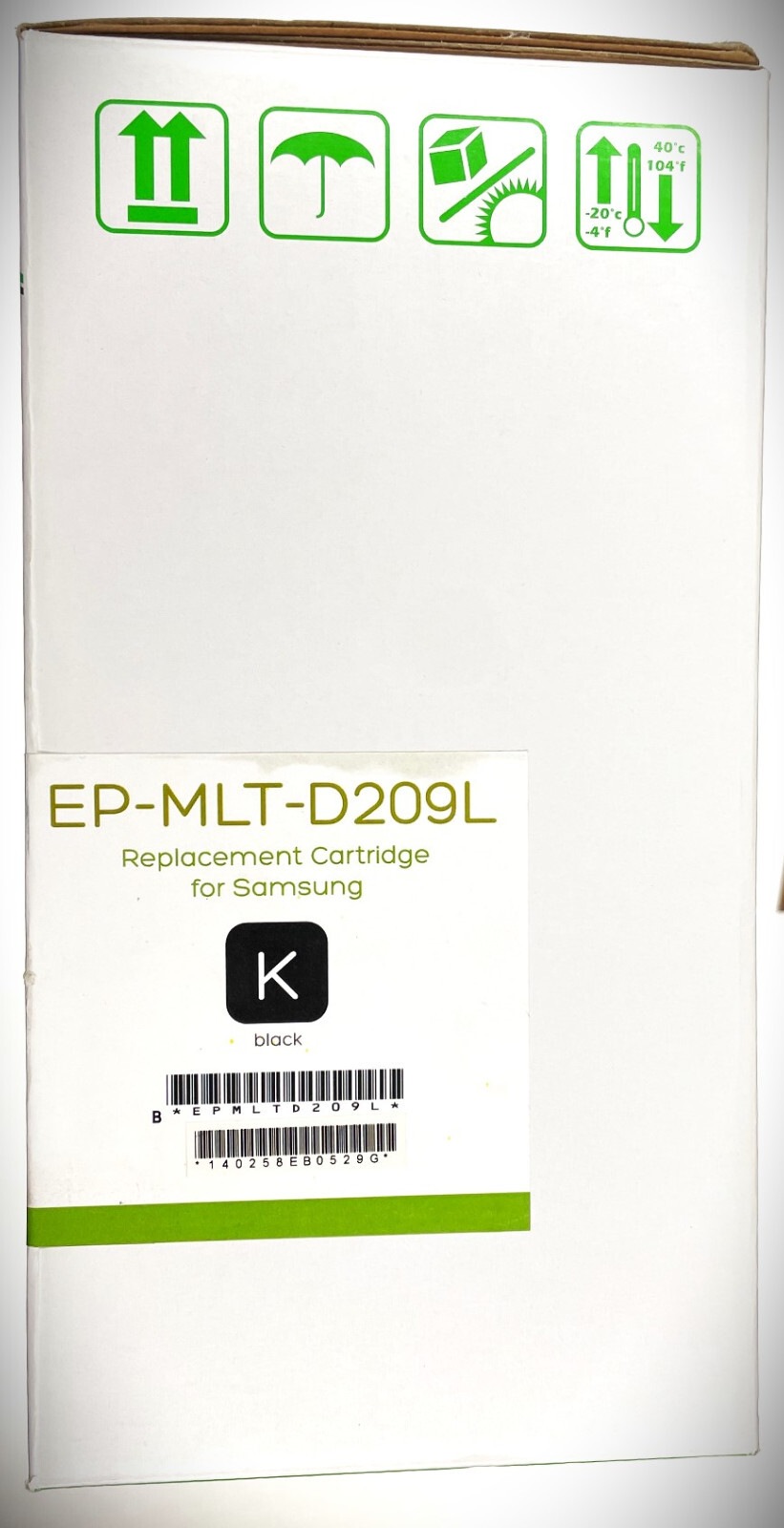 Compatible Samsung MLTD209L Black Replacment Toner Cartridge BNIB