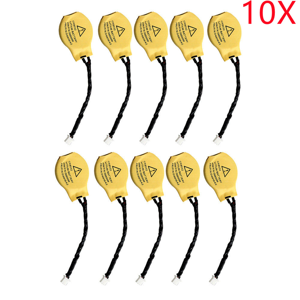10x Replacement Laptop Bios CMOS Battery For IBM 08K8216 08K8050 02K6541 92P0986