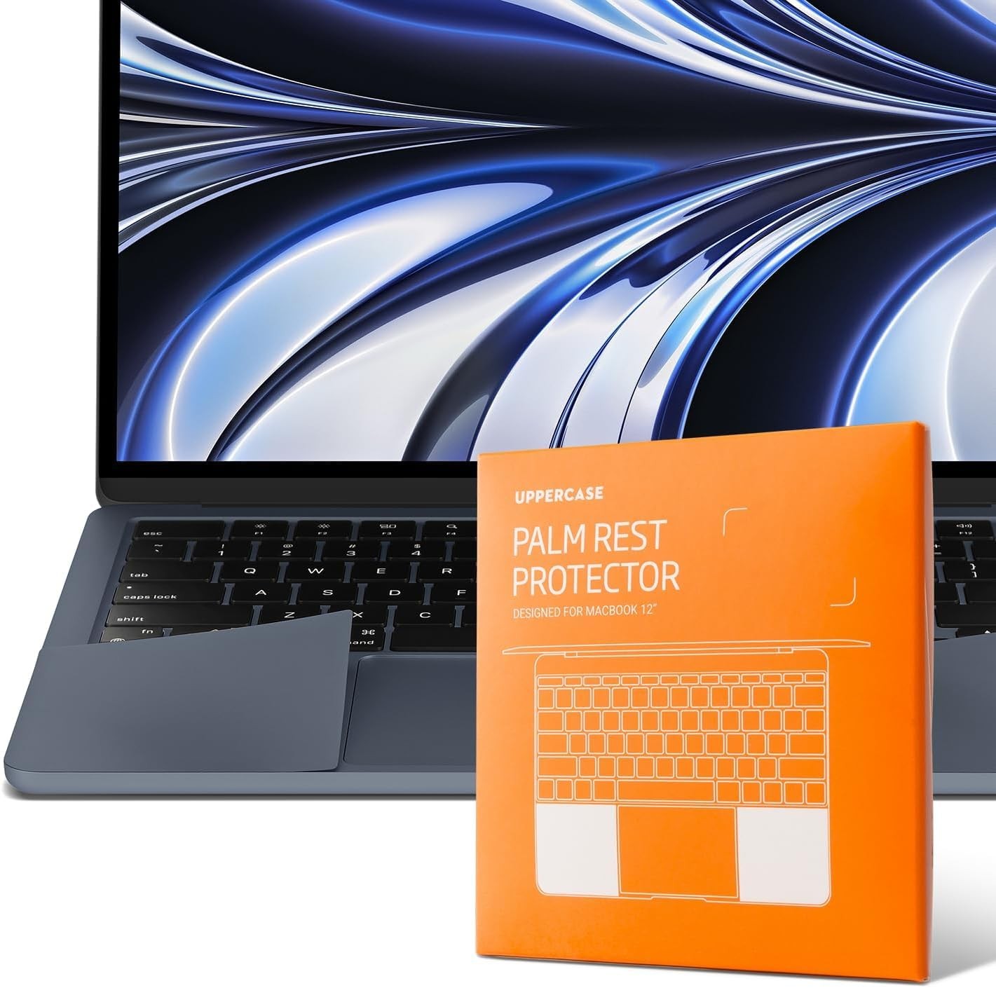 GhostShield Premium Palm Rest Protector MacBook Air 13" (2022+), Midnight
