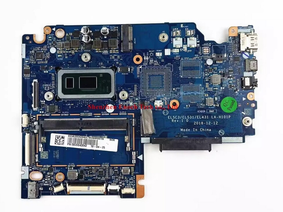 For Lenovo IdeaPad S340-15IWL Motherboard LA-H101P I5-8265U 4GB Test Work