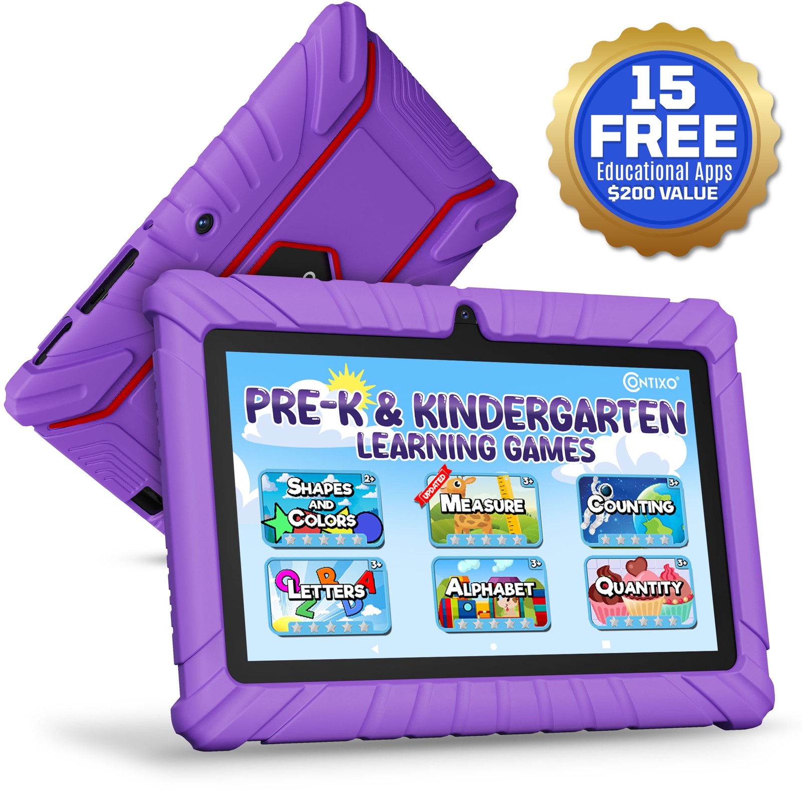 Contixo V8-2 Kids Tablet PC (v8-2-32-ca-purple) (v8232capurple)