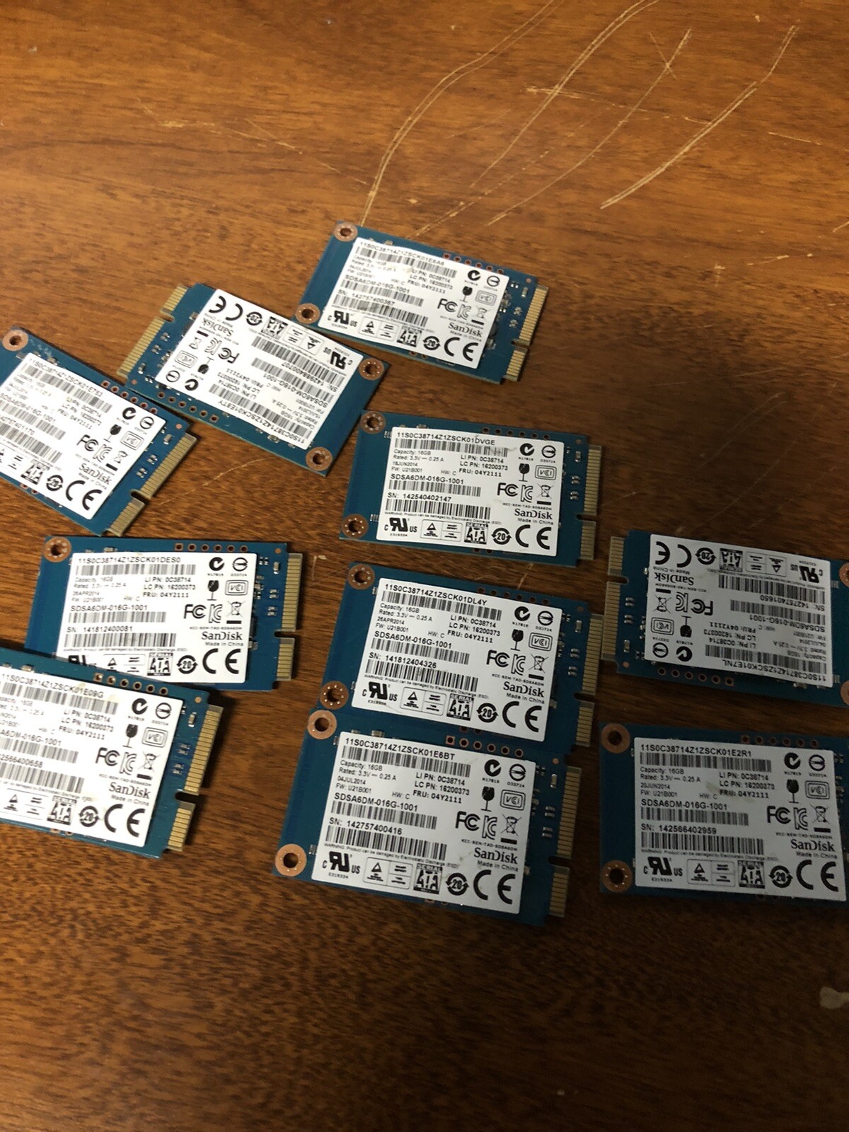 1pcs,SanDisk mSATA 16GB Solid State Drive,Good Condition, Sameday Shipping.