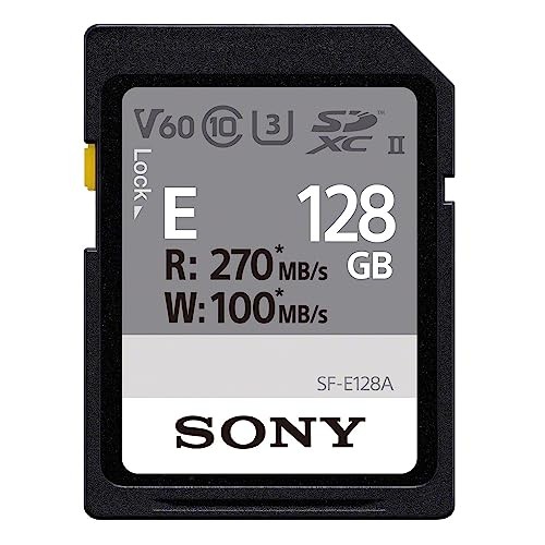 SONY SDXC Memory Card 128GB SF-E128A Class10 UHS-II Compatible NEW