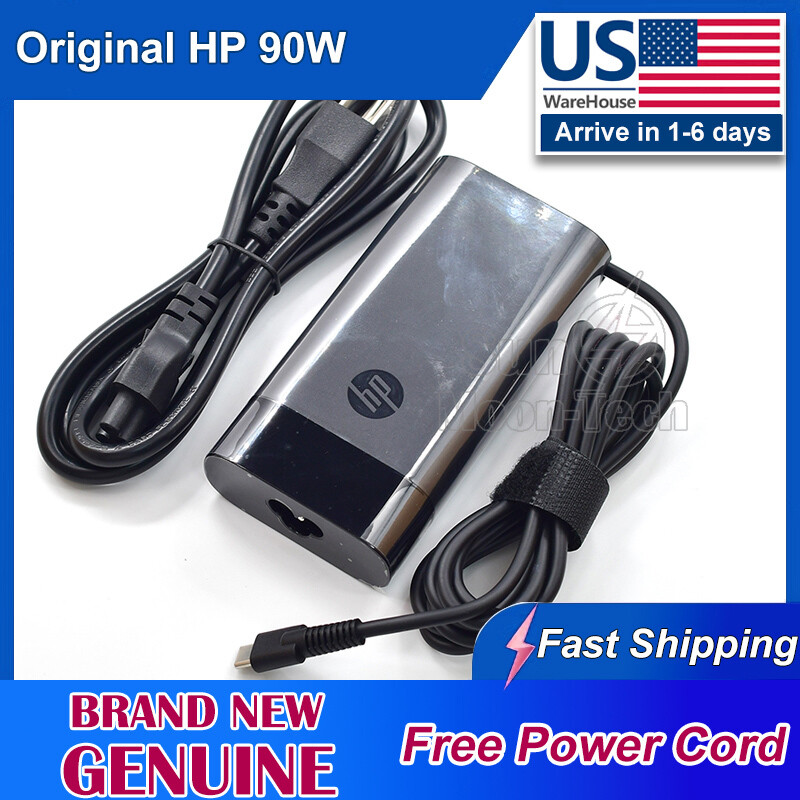 HP Original Charger 90W for HP Spectre X360 13 14 15 15-BL000 15T-BL000 15-bl1xx