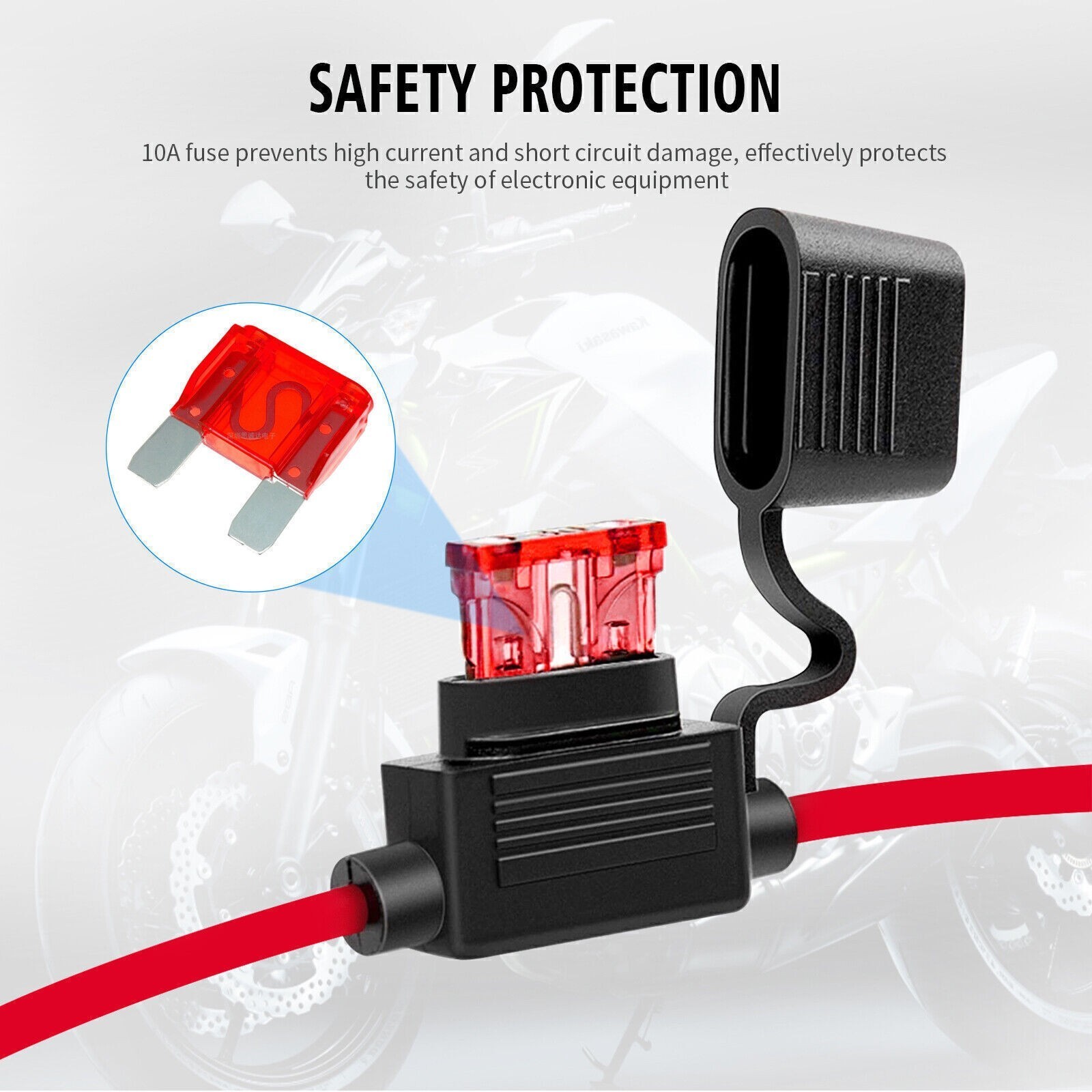 Connector Cable OT Terminal With SAE Socket Line For Cars Supplies Power Supply