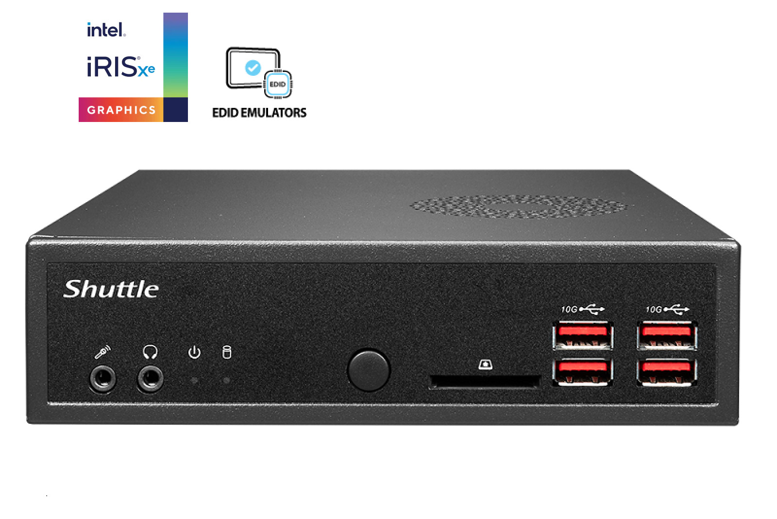 MINI PC INTEL PENTIUM 7505 CPU 8GB RAM 256GB SSD W11P QUAD HDMI W/EDID